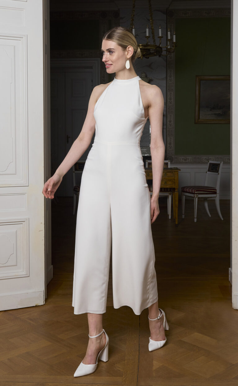 Jumpsuit mit Schleife