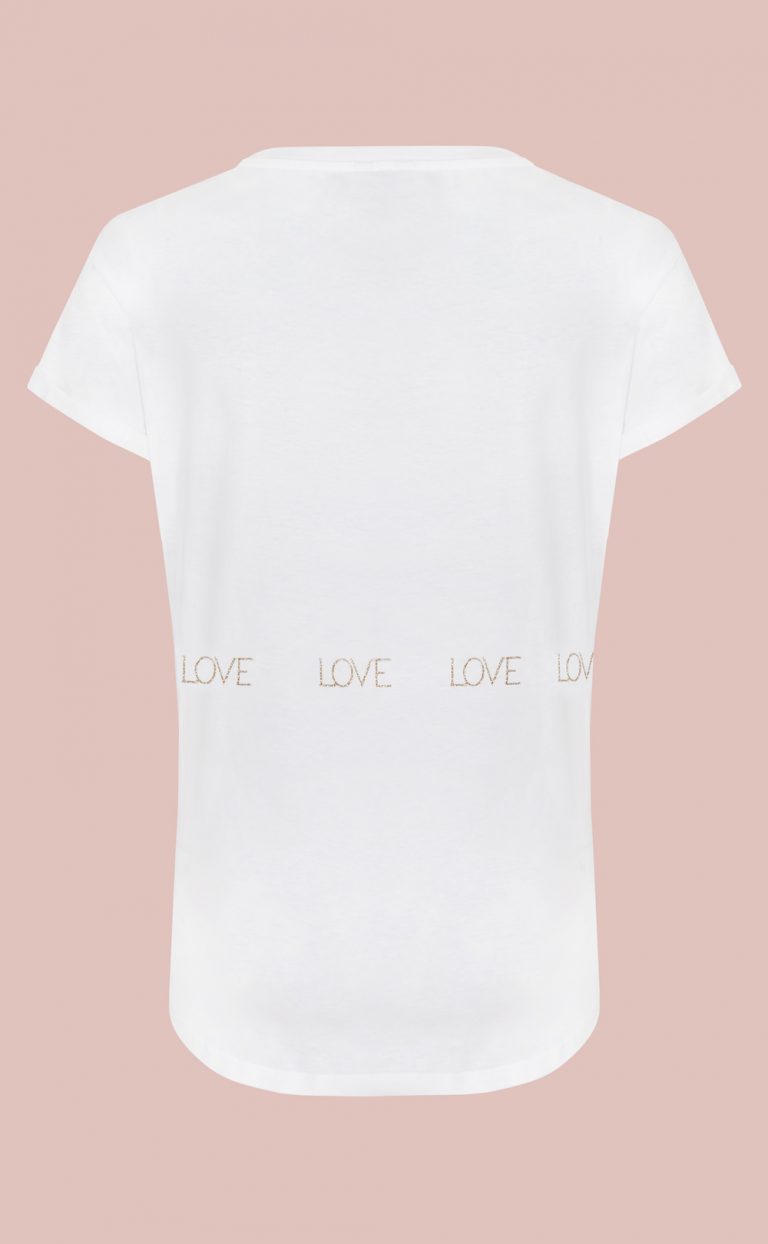 T-shirt Love is all around you