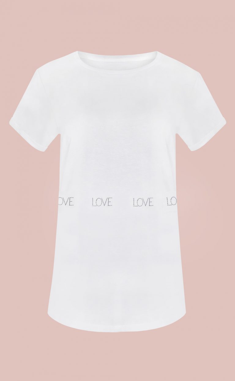 T-shirt Love is all around you