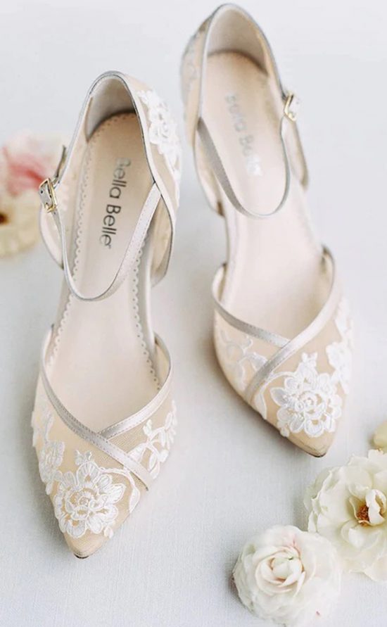 Bella Belle Berlin Brautschuhe Spitze
