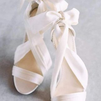 Bella Belle Brautschuhe Blockabsatz
