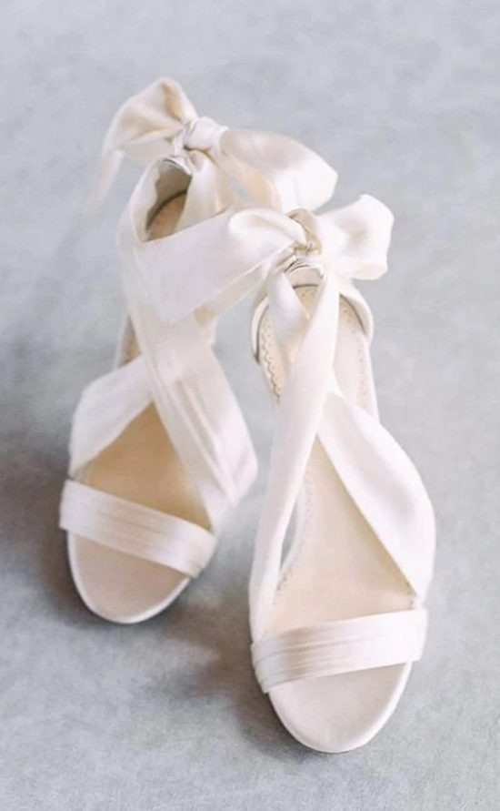 Bella Belle Brautschuhe Blockabsatz