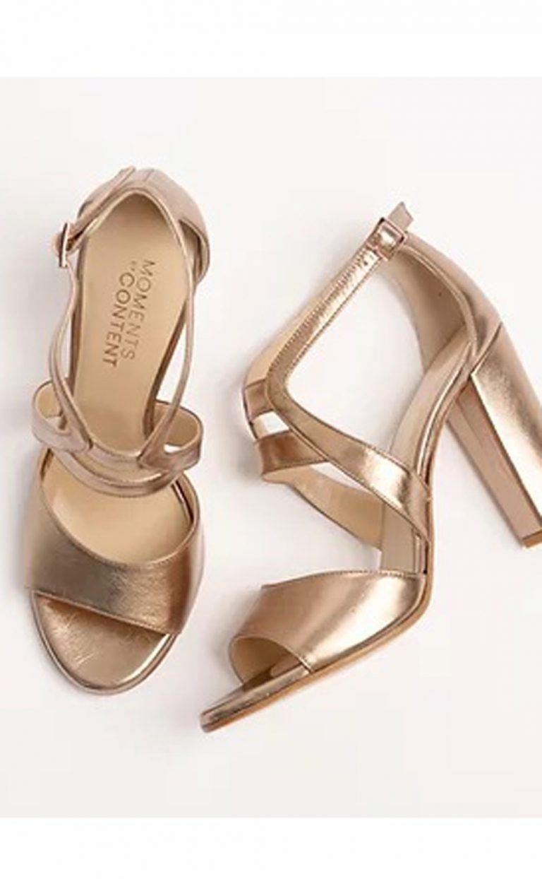 Magnolia Sandals – Shiny Rose