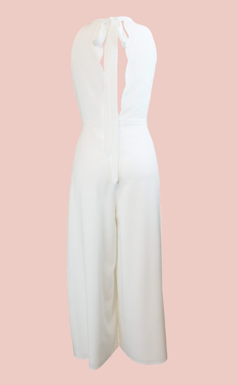 Jumpsuit mit Schleife