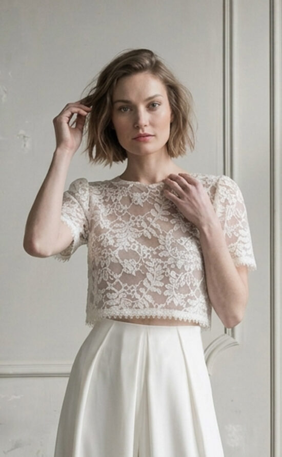 Spitzentop Braut Bridal Lace top