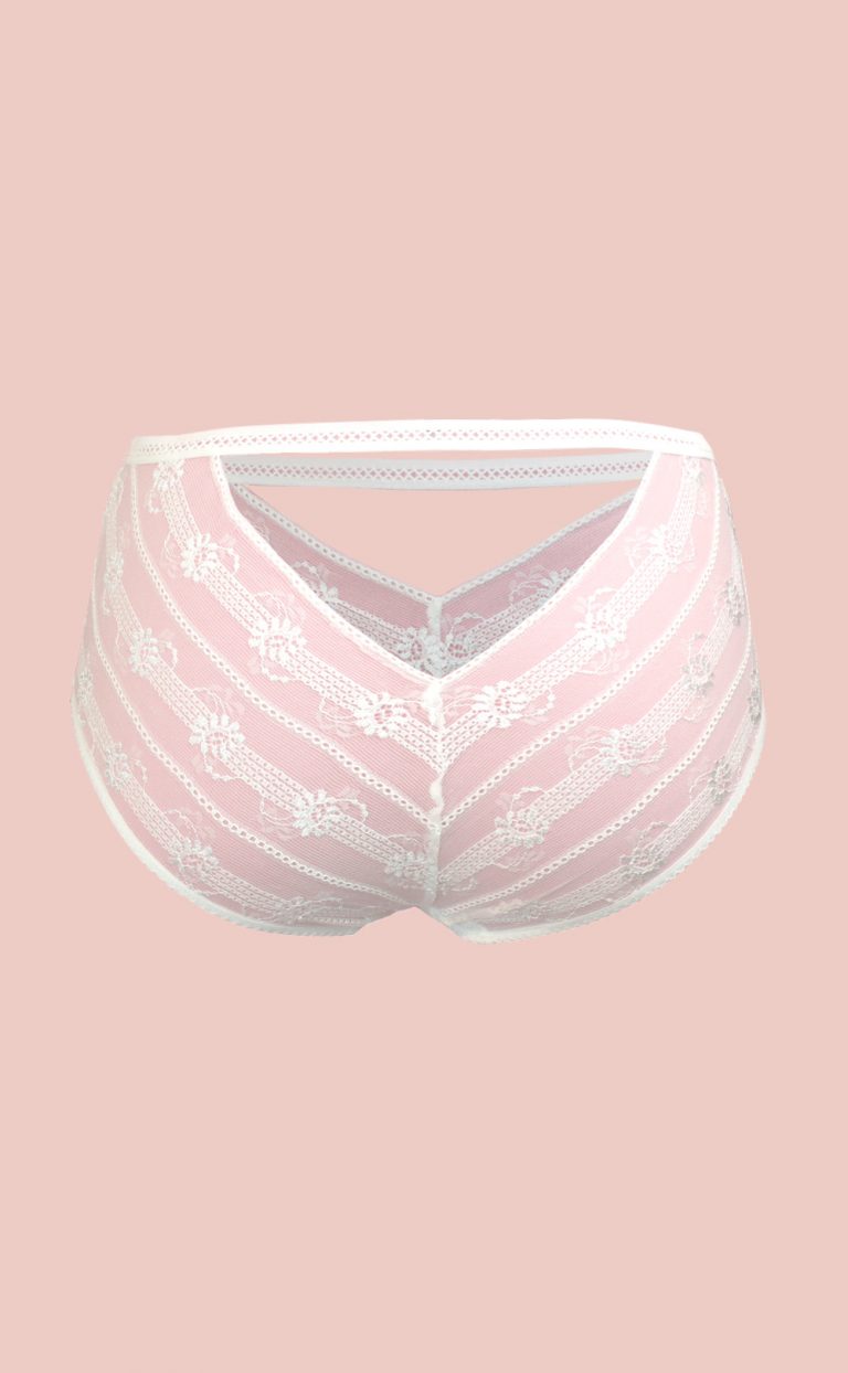 Flower and Stripes Panties