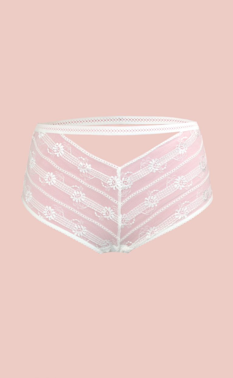 Flower and Stripes Panties