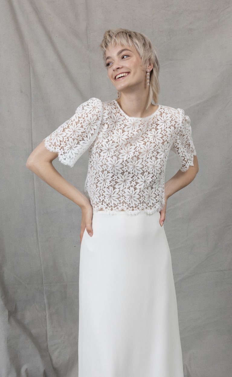 Lace Top: Style Flower Lace