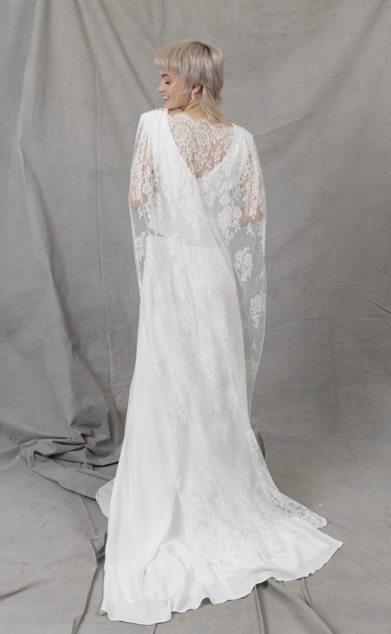 Bridal Top & Cape: Style Lace Cape