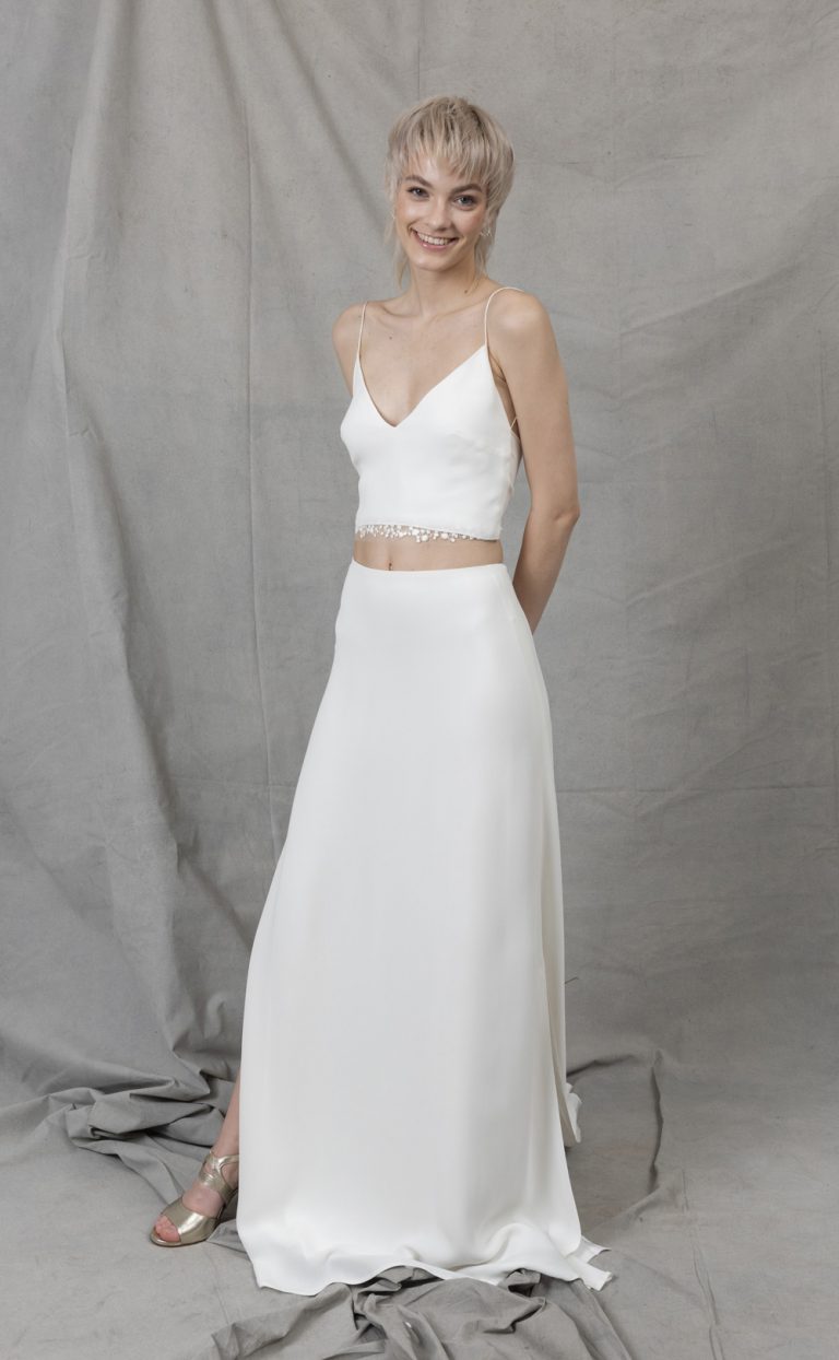 Bridal Two-Piece: Style Million Dots Top + Georgie Skirt