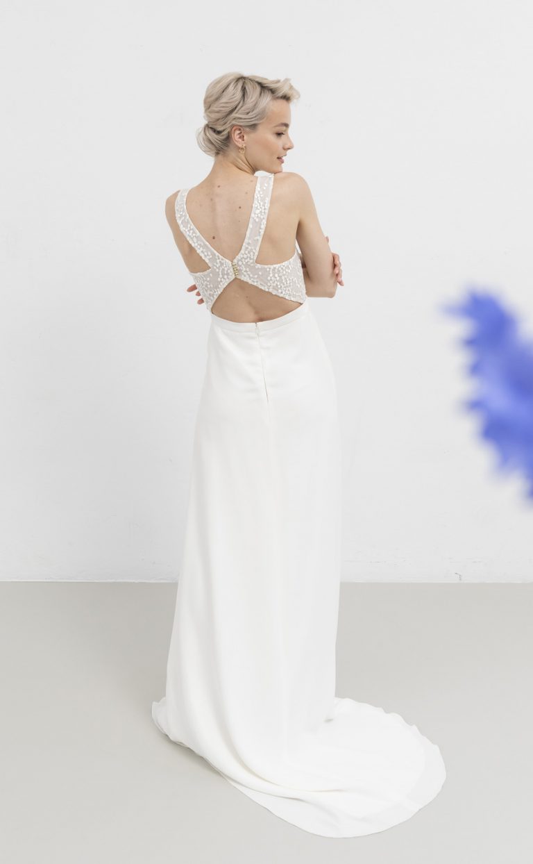 Brautkleid: Modell Lace Flower Nude