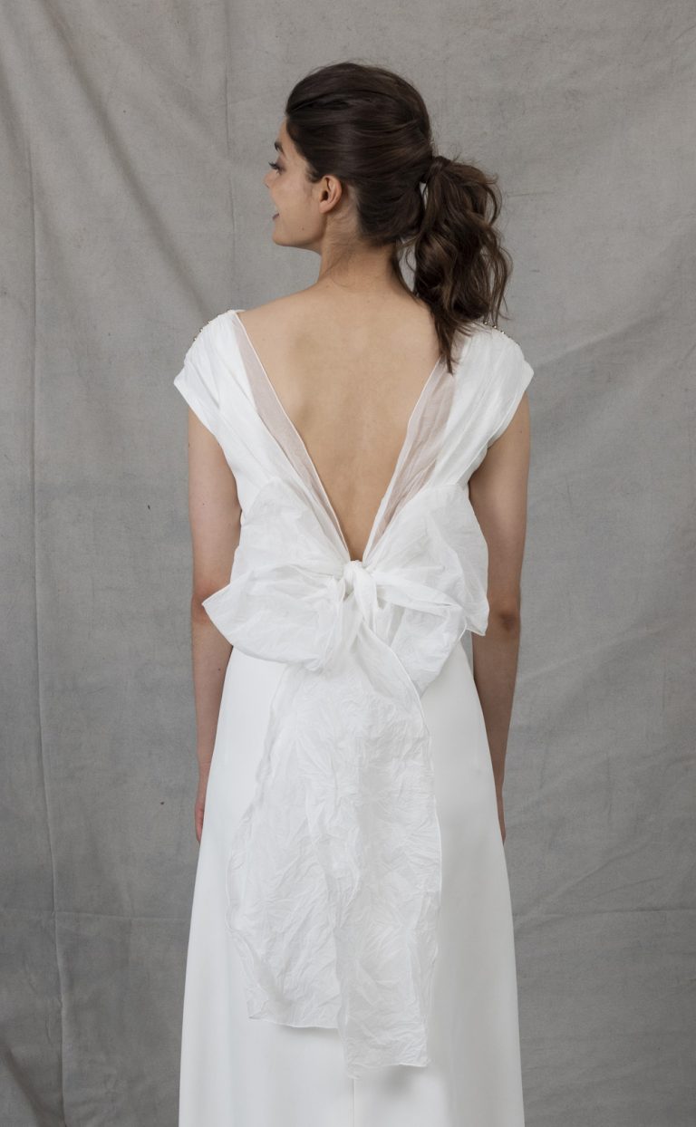 Bridal Top: Style Zola Bow