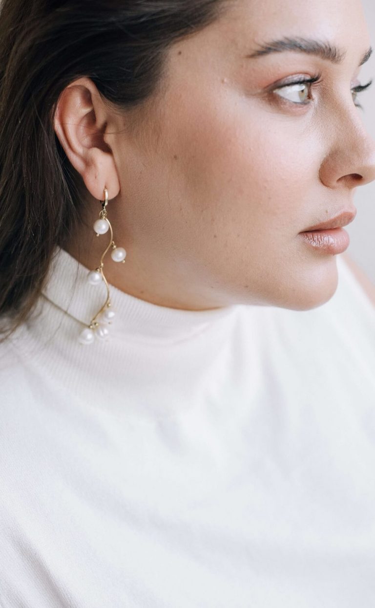Coleen – Ohrringe mit Perlen