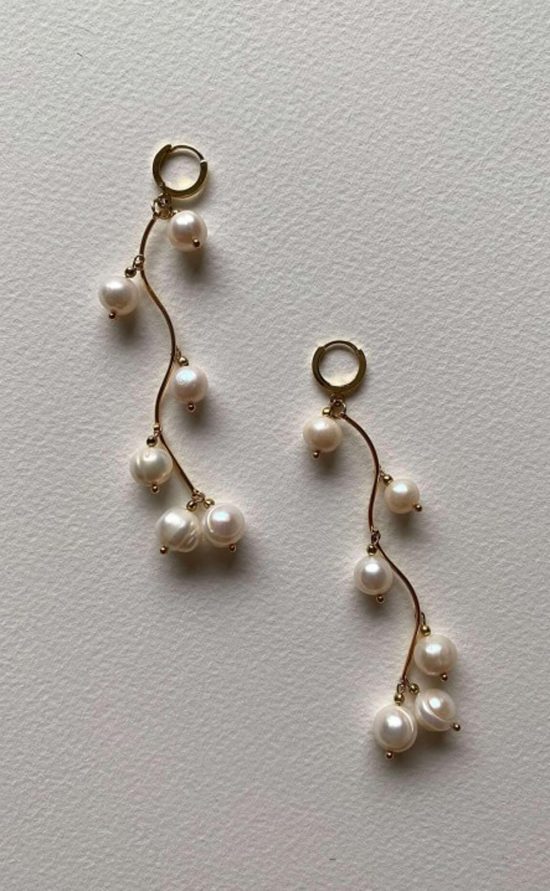Coleen - Ohrringe mit Perlen