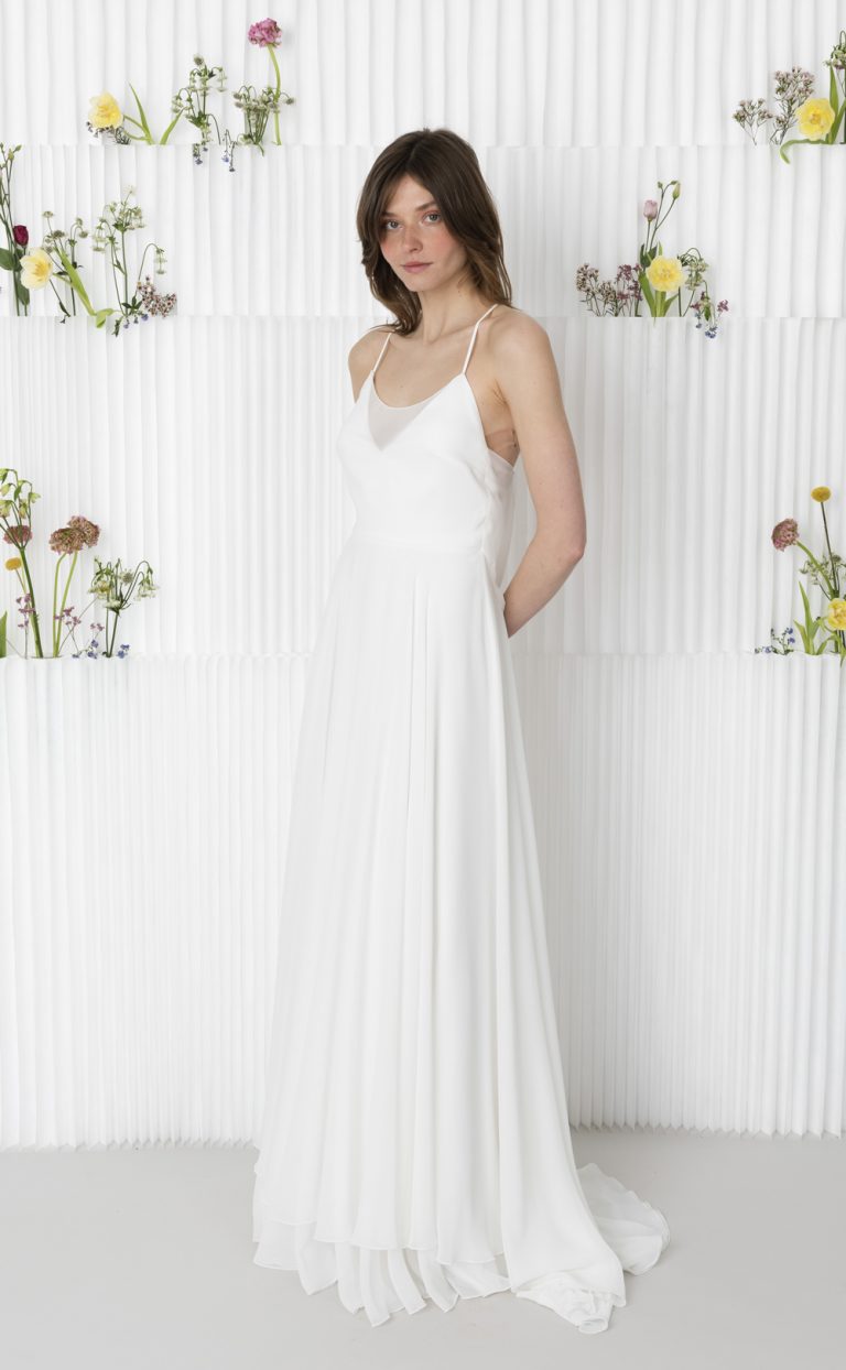 Fließendes Brautkleid: Modell Belana