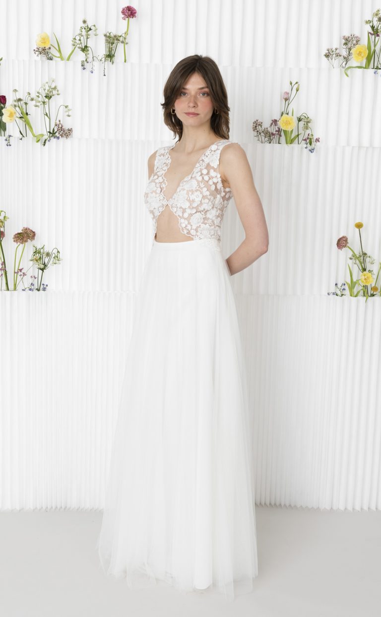 Tüll-Brautkleid: Modell Jardin Blanche Tulle