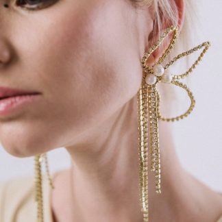 kisui Berlin Braut Statement Ohrringe modern Bridal Earrings