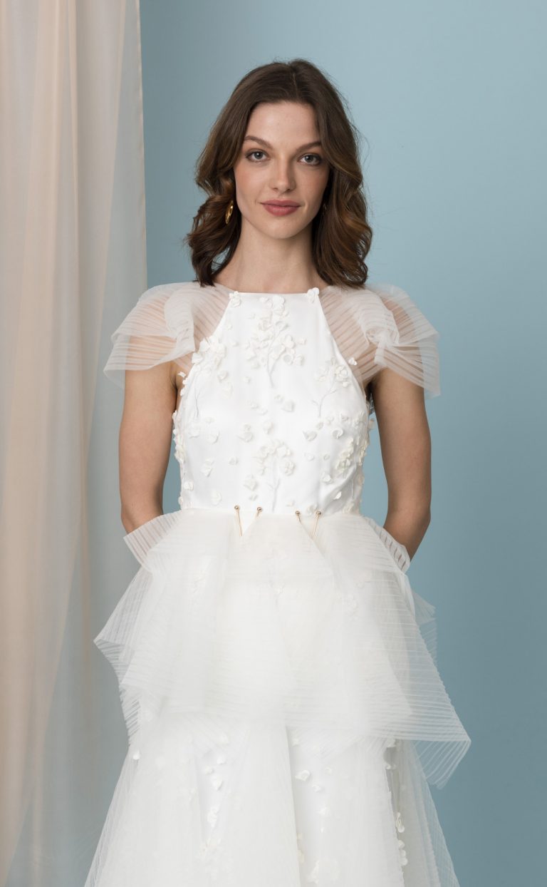 Wedding Dress: Modell Garden Plissee