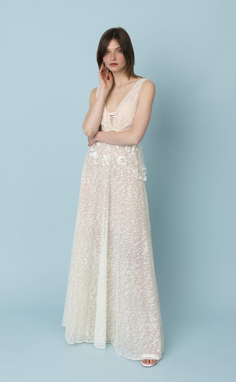 Wedding Dress: Style Tansila Flower Glitter