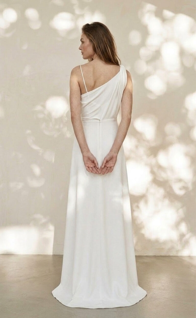 Wedding Dress: Style Asymmetric Dress