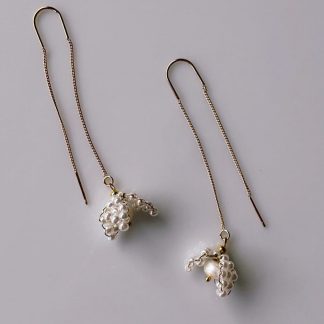 kisui Berlin Brautschmuck Ohrringe lang Bridal Earrings