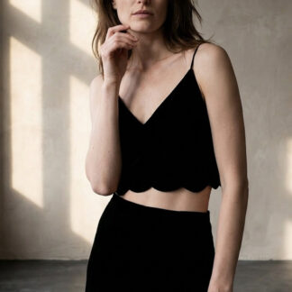 kisui Berlin Designermode made in Berlin schwarzes Top