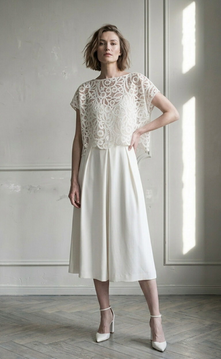 Oversize Top Lace