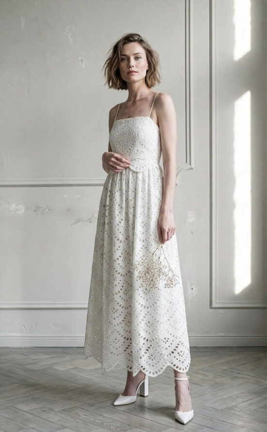 kurzes Brautkleid Stadnesamt Civil Wedding Outfit