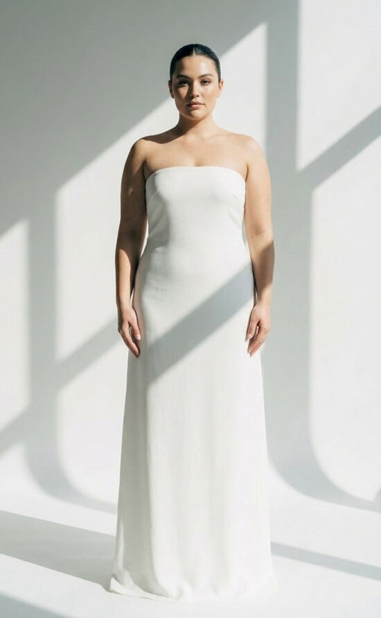 Sleek Wedding Dress