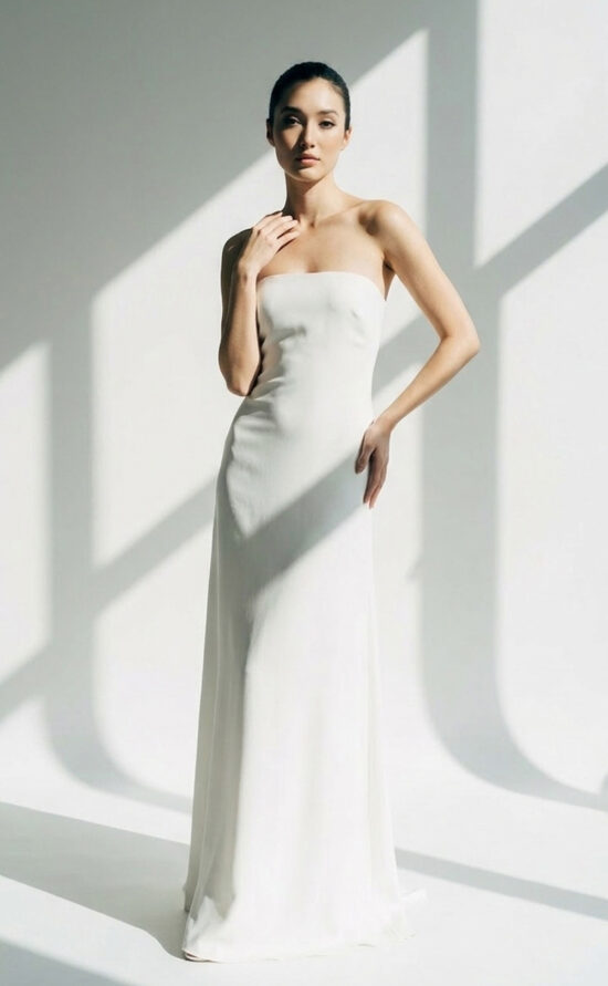 Pures Brautkleid