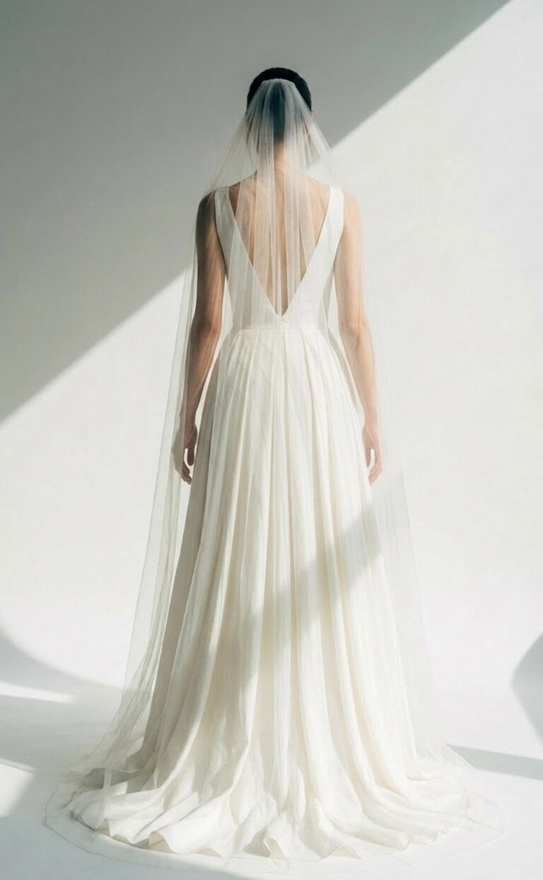 Nora – modernes pures Brautkleid