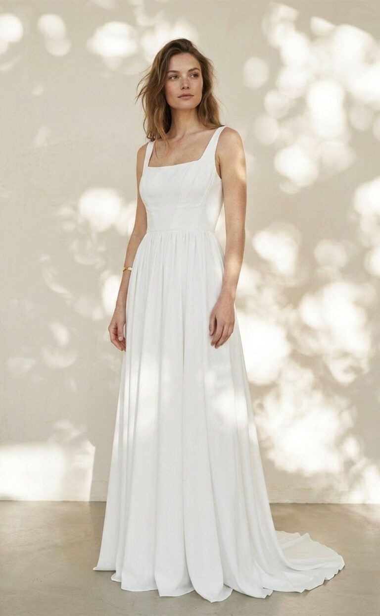 Modern Wedding Dress: Style Elowyn