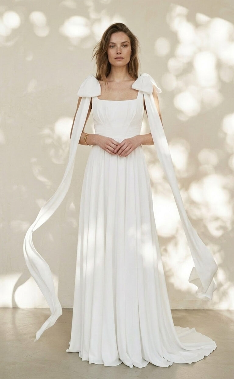 Modern Wedding Dress: Style Elowyn