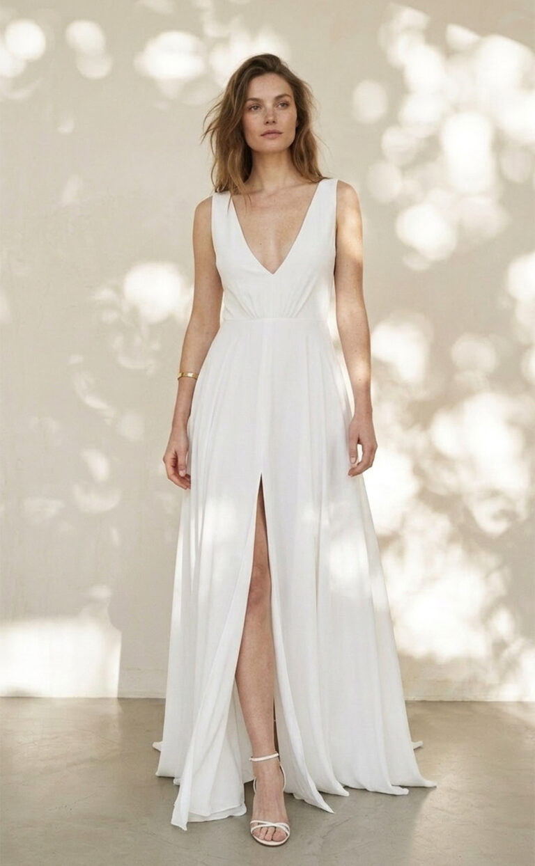 Modernes Brautkleid: Modell Luca Knot