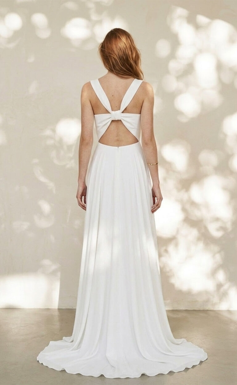 Modernes Brautkleid: Modell Luca Knot
