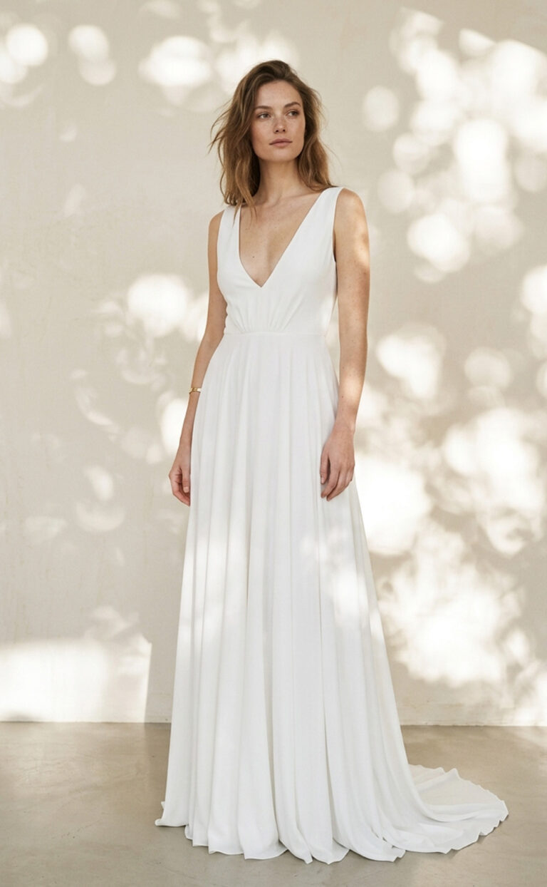 Modernes Brautkleid: Modell Luca Knot