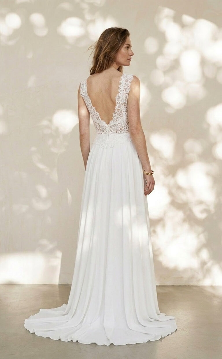 Brautkleid mit Spitze: Modell Milele