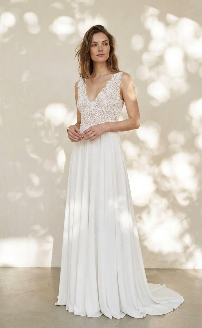 Brautkleid mit Spitze: Modell Milele