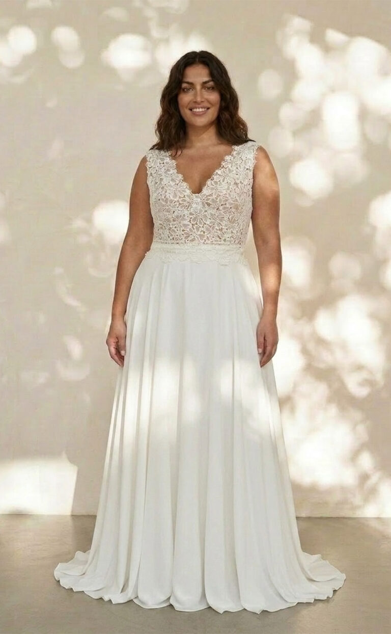 Brautkleid mit Spitze: Modell Milele