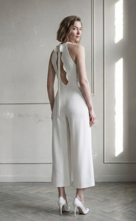 kisui Berlin Jumpsuit Standesamt-Look Civil Wedding