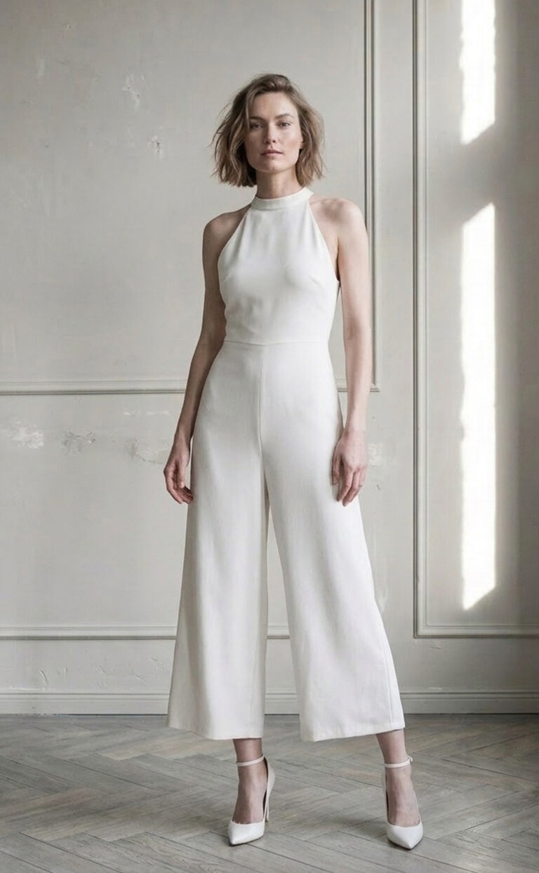 Jumpsuit mit Schleife