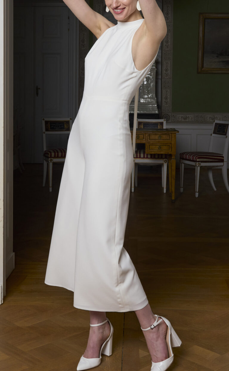 Jumpsuit mit Schleife