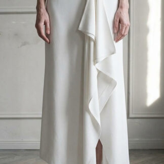 kisui Berlin Brautrock Civil wedding look moderner Stamdesamt look Hochzeit