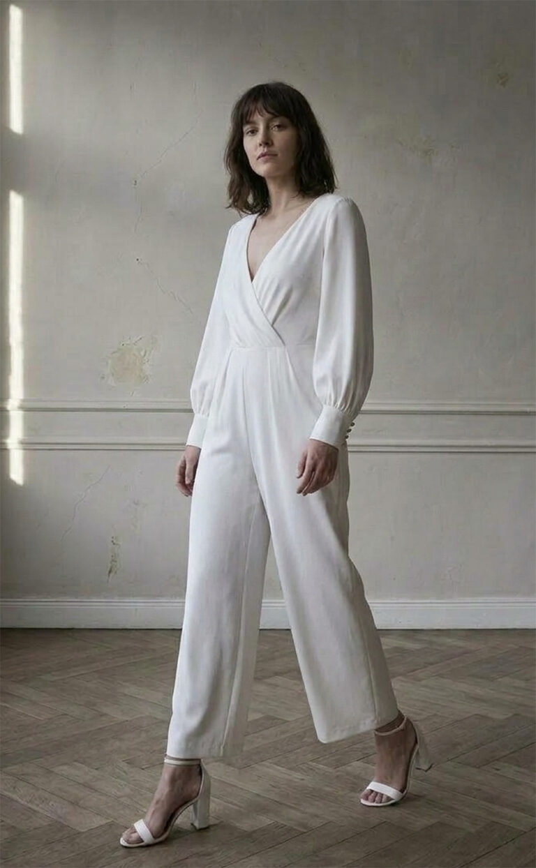 Jumpsuit mit Ärmel