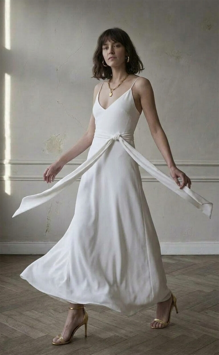 Kurzes Brautkleid Amabow