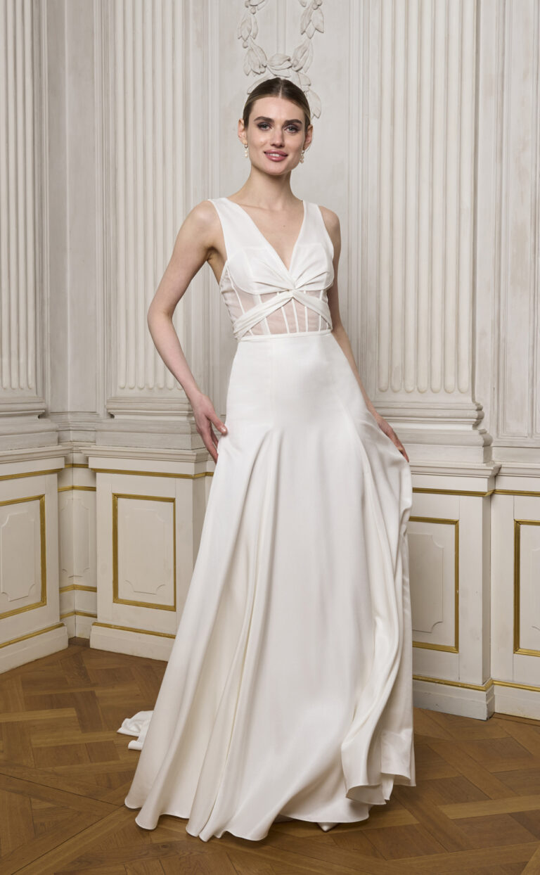Modern Wedding Dress: Style Amalian