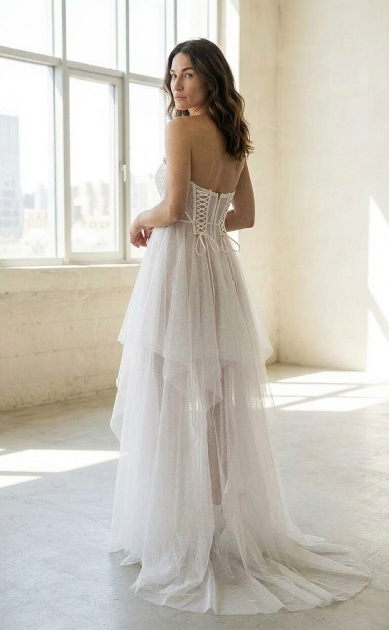 Tulle Wedding Dress: Style Eve-Strella Lace