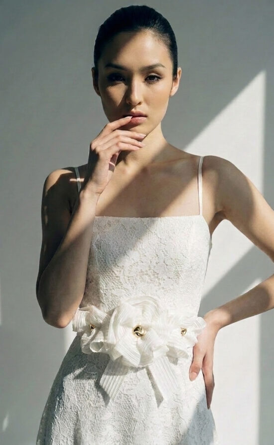 Big Flower Belt Bridal Belt