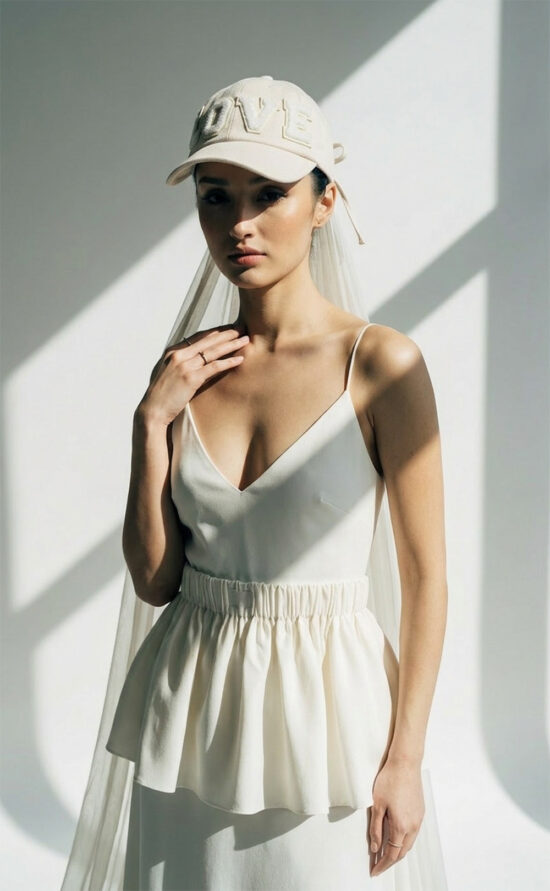 Court Peplum – Moderne Braut-Peplum aus Seide oder französischer Spitze